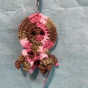 Sweet octopus 🐙 keychain. Handcrafted with love ❤️